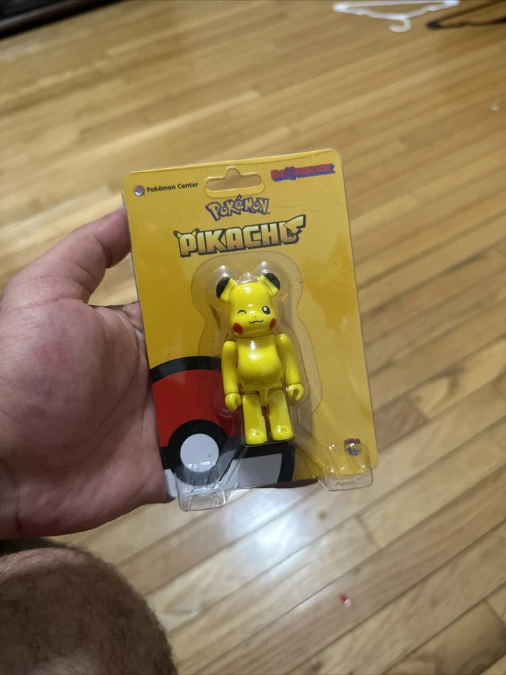 Lote de 1 Juguete Medicom Centro Pokémon Bearbrick Pikachu Sin Abrir Nuevo Foto 1 de 1