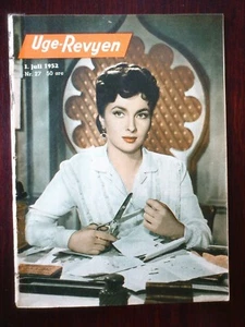 Rara "UGE-REVYEN" 27/1952.Gina Lollobrigida.Susan Cabot.Janet Leigh.Gene Nelson. - Foto 1 di 10