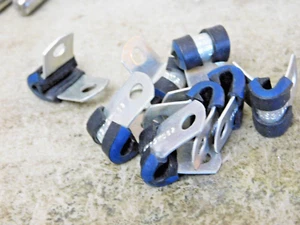 MS21919WDG2 -- 1/8"adel clamp -- 20 pcs - Picture 1 of 3