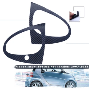 For Smart Fortwo 451 Brabus 2007-2014 2pcs Door Handle Decal Vinyl Car Sticker - Picture 1 of 6