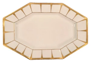 Furstenberg Grecque Athena 12" Octagonal Serving Platter Bavaria 1966-2006 (O) - Picture 1 of 6