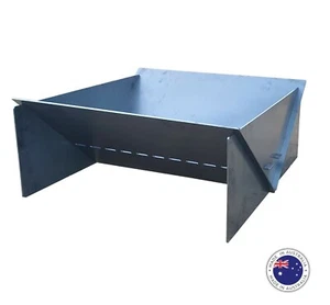 Collapsible Steel Fire Pit | 100% Made in Australia | Flat Pack Portable 5MM | - Picture 1 of 17