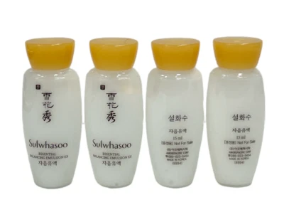 Sulwhasoo Essential Balancing Emulsion EX (15ml) Lot of 4! NEW As Seen In Pics! - Image 1 of 2