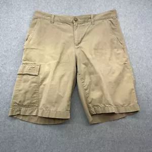 Pantalones Cortos Columbia Para Hombre 32 Beige Carga Exterior Senderismo Utilidad Bolsillos 10" Entrepierna - Imagen 1 de 10