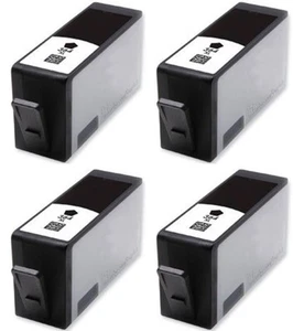 4 364XL Noir Compatible Encre Pour HP Photosmart B110 B210 C309 5510 5515 6510 - Photo 1/1