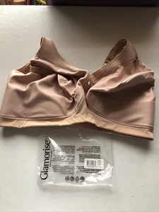 BH Glamorise beige ohne Bügel - Größe 42K, NEU - Bild 1 von 4