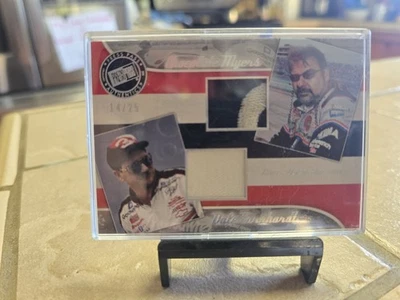 Dale Earnhardt/Chocolate Myers 2011 Press Pass Legends DE-CM race used firesuit - Image 1 of 4