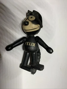 8" Vintage FELIX DIE KATZE Zusammensetzung & Holz Puppe, Pat. Sullivan, Pat. 23.06.1925 - Bild 1 von 4