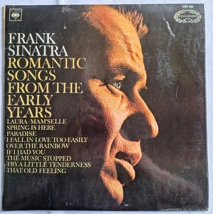 Frank Sinatra - Romantic Songs From The Early Years | LP, Comp | 1967 | Hallmark - Picture 1 of 7