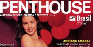 RARE Penthouse -  Brazil October 2001  Ship 3 to 4 Magazines for $9.00! - Foto 1 di 11