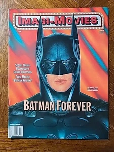 IMAGI-MOVIES Mag, Vol 3 No 1. Fall 1995. BATMAN FOREVER Cover. Classic! VG - Bild 1 von 2