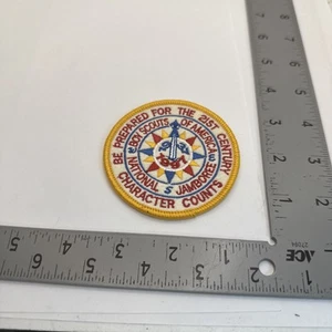 Parche redondo National Jamboree 1997 BSA Boy Scouts 58B-1196Z - Imagen 1 de 1