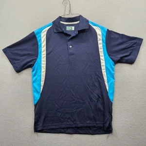 Ben Hogan Performance Men's Size Small Navy Blue Blue White Polo Shirt - Picture 1 of 8