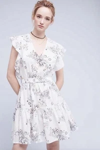 Vestido Anthropologie Steele Adonia Línea A Talla Grande Multicolor Floral Nuevo Etiqueta $228 - Imagen 1 de 5