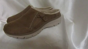 WOMEN`S SKECHERS RELAXED FIT easy going SLIP ON SNEAKERS SIZE 9.5 m NEW #167863 - Foto 1 di 12