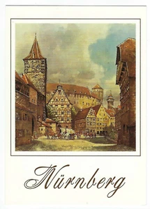Nürnberg Gustav Luttgs Kunst Postkarte Nürnberg Deutschland - Bild 1 von 2