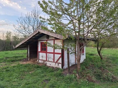 Gartenhaus Holzhaus Stall Unterstand TinyHouse Hütte Geräteschuppen Carport Top  - Bild 1 von 4