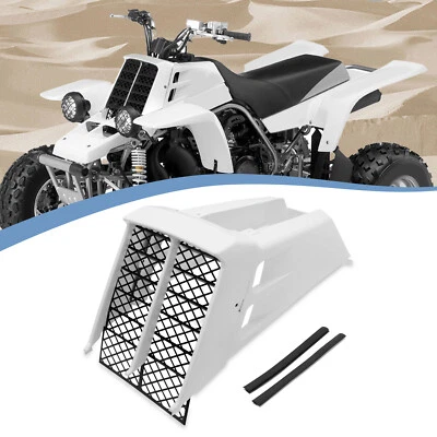 White Plastic Gas Tank Side Covers W/Radiator Grill for Yamaha Banshee 350 87-06 - Image 1 of 4