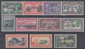NEW ZEALAND 1940 CENTENNIAL SET (x11) MINT MNH/UHM (ID:G4084) - Picture 1 of 1