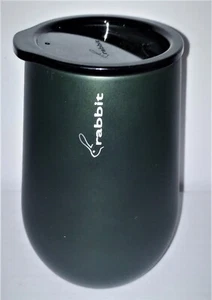 Rabbit Double Wall Insulated Stainless Steel 12 oz Wine Tumbler - Good Condition - Picture 1 of 5