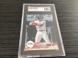 2018 Topps Pro Debut Ronald Acuna Jr  #1  SGC 10 - Picture 1 of 3