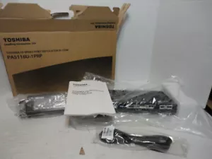 Toshiba Hi Speed Port Replicator III 120W- PA5116U-1PRP (AS IS/READ DESCRIPTION) - Imagen 1 de 12