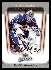 2005-06 Upper Deck MVP #430 Peter Budaj RC