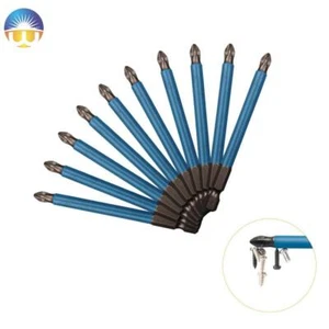 Drill Bits Electric Impactc Skid Hand Tool leather Philips Single Head - Picture 1 of 11