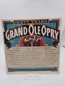 Sixty Years Of Grand Ole Opry Vinyl Double LP (1986 RCA) w/Shrink Wrap 9507 EUC - Picture 1 of 11