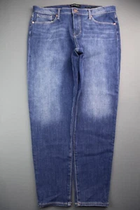 Pantalones de mezclilla ajustados elásticos de tiro medio Banana Republic 2019 para mujer talla 32 - Imagen 1 de 8