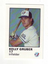 1987 Toronto Blue Jays Fire Safety KELLY GRUBER - Free Shipping!