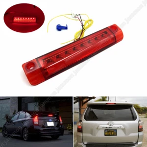 Lente 3D LED roja tercera luz de freno asiria para Toyota Prius Sienna Highlander - Imagen 1 de 11