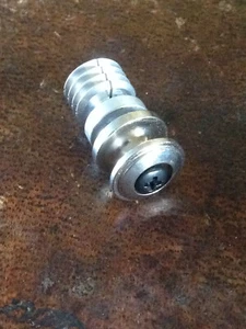 Acoustic Guitar jack replacement endpin, stainless - Picture 1 of 2