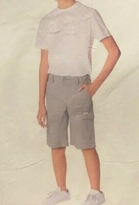 Lucky Brand Boys Shorts Size 10/12 color Gray - Picture 1 of 4