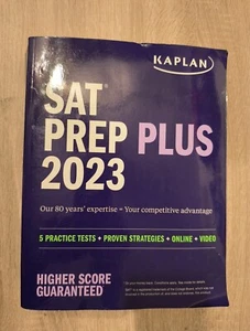 Kaplan Test Prep Ser.: SAT Prep Plus 2023: Includes 5 Full Length Practice... - Picture 1 of 2