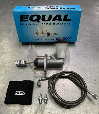 Exedy S2000 Style Clutch Master Cylinder&Gunmetal Line Kit For 96-00 Honda Civic - Image 1 of 4