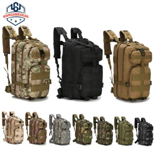 30L Outdoor Military Molle Tactical Rucksack Backpack Camping Hiking Sport Bag - Picture 1 of 29