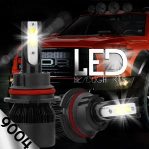 2x 9004 HB1 LED Headlight Conversion Kit High Low Dual Beam 488W 48800LM White - Picture 1 of 12