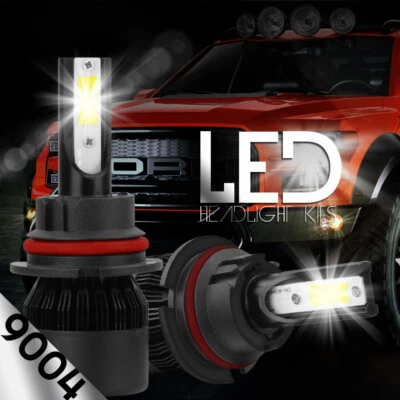 XENTEC LED HID Headlight Conversion kit 9004 HB1 6000K for 1990-1993 Volvo 240 - Image 1 of 4