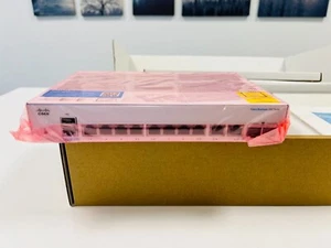 Brand New Sealed Cisco 350 CBS350-8T-E-2G 8 1Gbe and 2 SFP Port Managed Switch - Picture 1 of 6