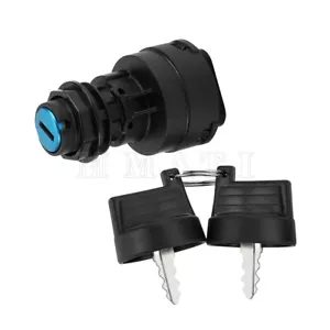Ignition Key Switch For Polaris 4017237 4080413 / 3 Position 4 Pin Sealed Switch - Picture 1 of 11