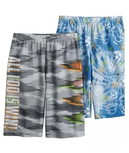 Kohl’s Boys Up-Late 2-Pack All Day Sleep Shorts Sports Camo Size Small (4-5) - Picture 1 of 1