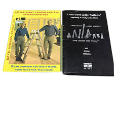 Original Little Giant Ladder System Interactive DVD and Operating & Safety Instr