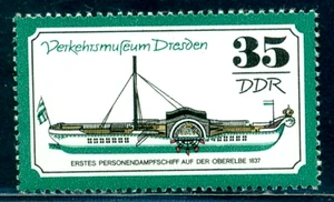 1977 First Passenger Paddle piroscafo nave/Alta Elba/Queen Marie, DDR,2258,MNH - Foto 1 di 1