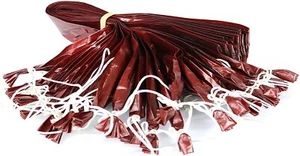 Salami casings for 75 lb of meat  (25) 2 1/2" x 20" sleeves that hold 3 lbs each - Picture 1 of 6