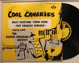 Billy Eckstine w/ George Shearing Quintet LP Cool Canaries on MGM - Vg - Picture 1 of 1