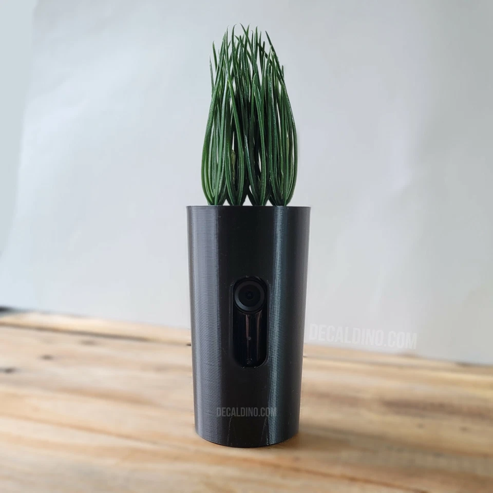 Estuche para florero de plantas para cámara interior anillo - cubierta imitación niñera Foto 1 de 3