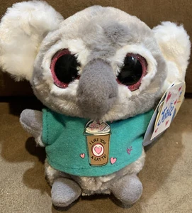 YOO HOO & FRIENDS KOALA “I LIKE YOU A LATTE” 5” PLUSH JUSTICE LIMITED RARE!! - Picture 1 of 2