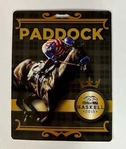 2015 Haskell Paddock Pass Monmouth Park - American Pharoah Winner - Triple Crown - Picture 1 of 2