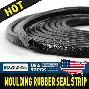 For Chevrolet Car Door Edge Trim Guard Moulding Rubber Seal Strip Protector 60FT - Picture 1 of 19